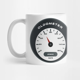 60th birthday oldometer Mug